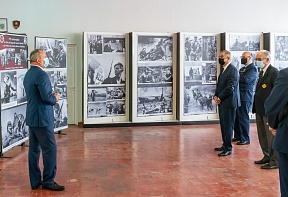 Inauguração da exposição “Imagens Vivas da Vitória”