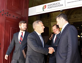 Sobre a visita do Presidente da República de Tartaristão, Federação da Rússia, a Portugal
