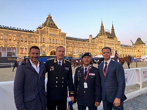 Representantes portugueses no festival “Spasskaia Bashnia” em Moscovo Representantes portugueses no festival “Spasskaia Bashnia” em Moscovo