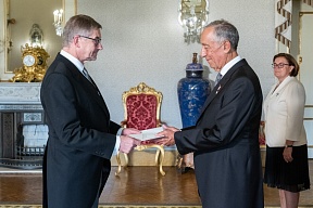 O Embaixador da Rússia entregou as Cartas Credenciais O Embaixador da Rússia entregou as Cartas Credenciais